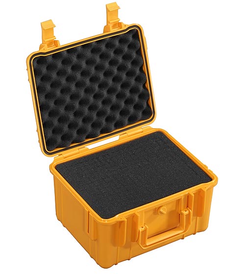 B&W outdoor.cases Type 20, orange with foam inserts 